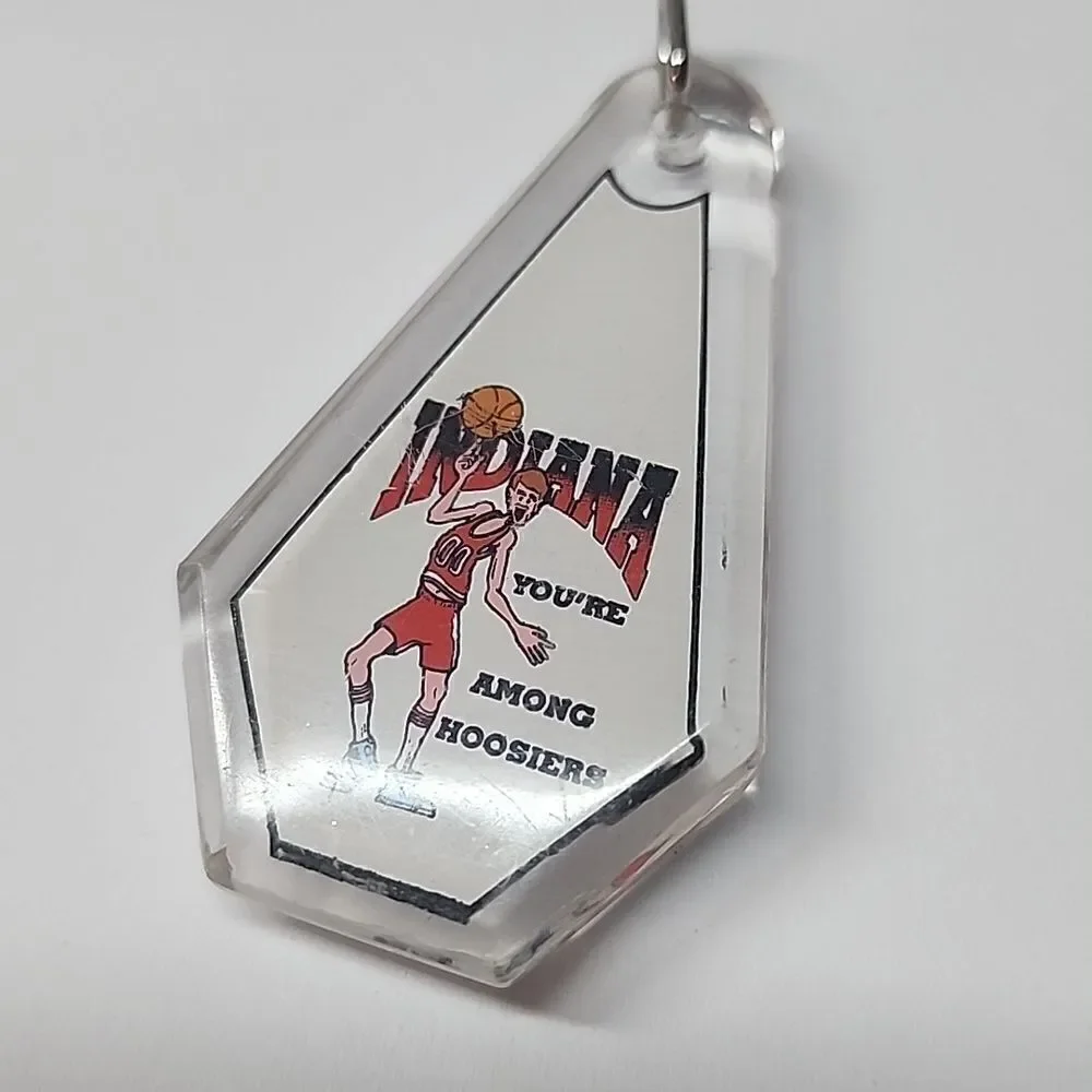 Indiana Hoosiers Basketball Pendant